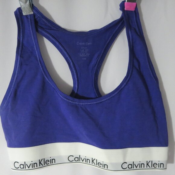 3 Calvin Klein Sport Bras (BLACK, RED AND PURPLE) - Picture 7 of 9